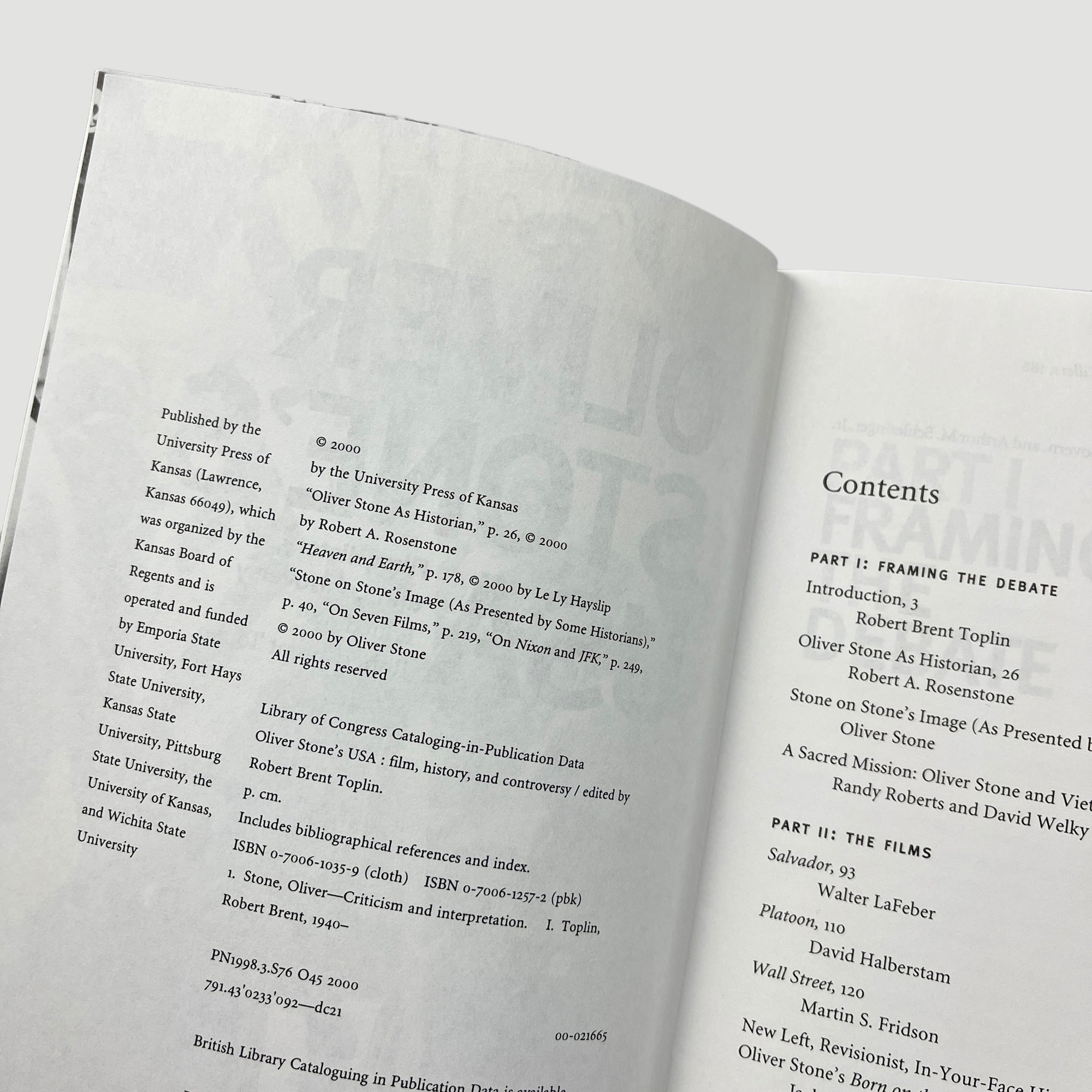 2000 Oliver Stone's USA Film History & Controversy