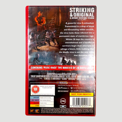 2002 28 Days Later UK VHS