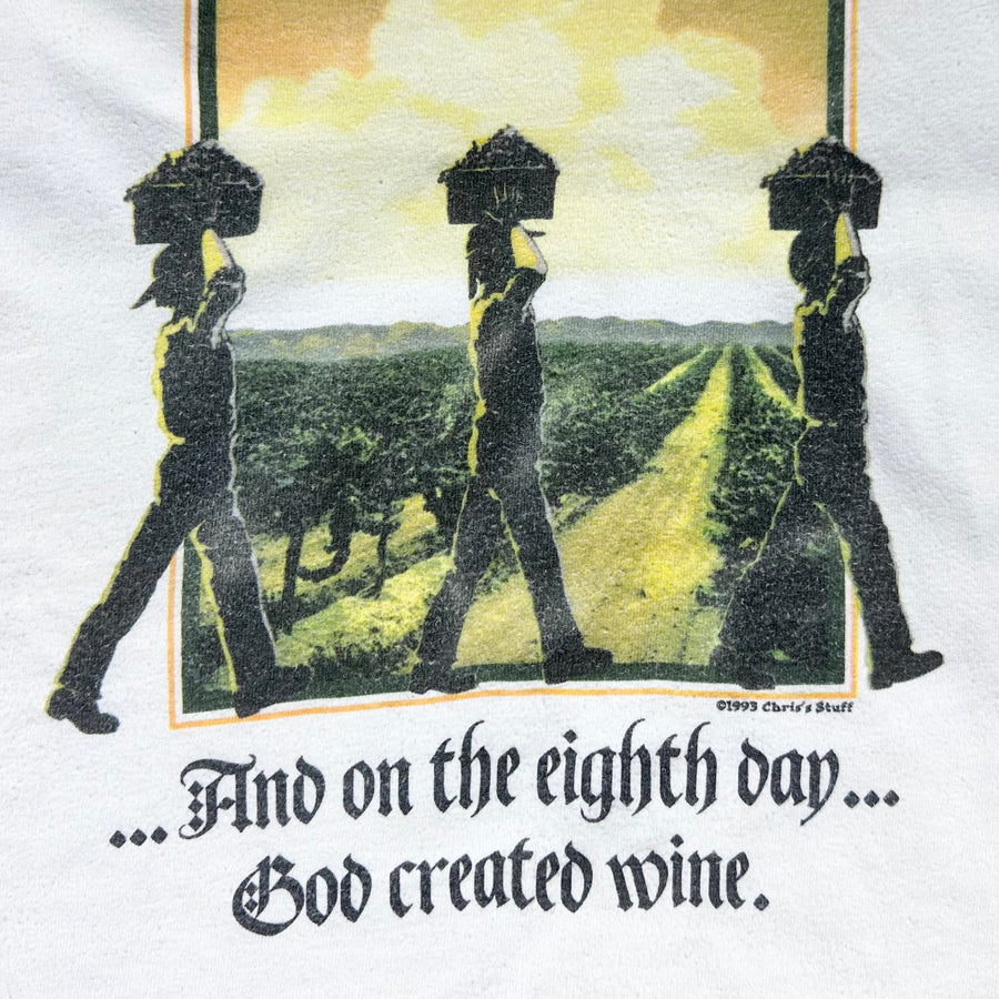 90's God Created Wine T-Shirt