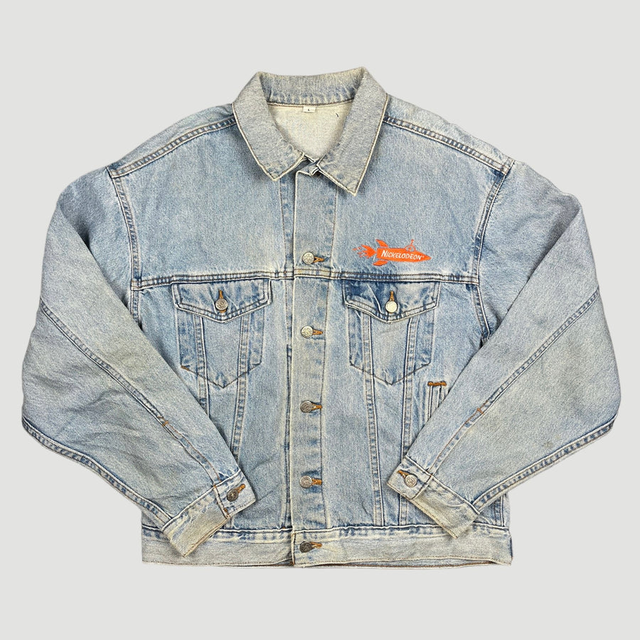 90's Nickolodeon Denim Staff Jacket