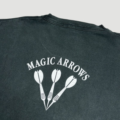 1995 Blur Dartboard Magic Arrows T-Shirt