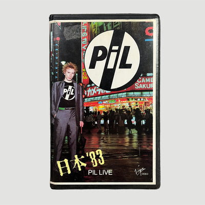 1983 PiL Live in Japan VHS