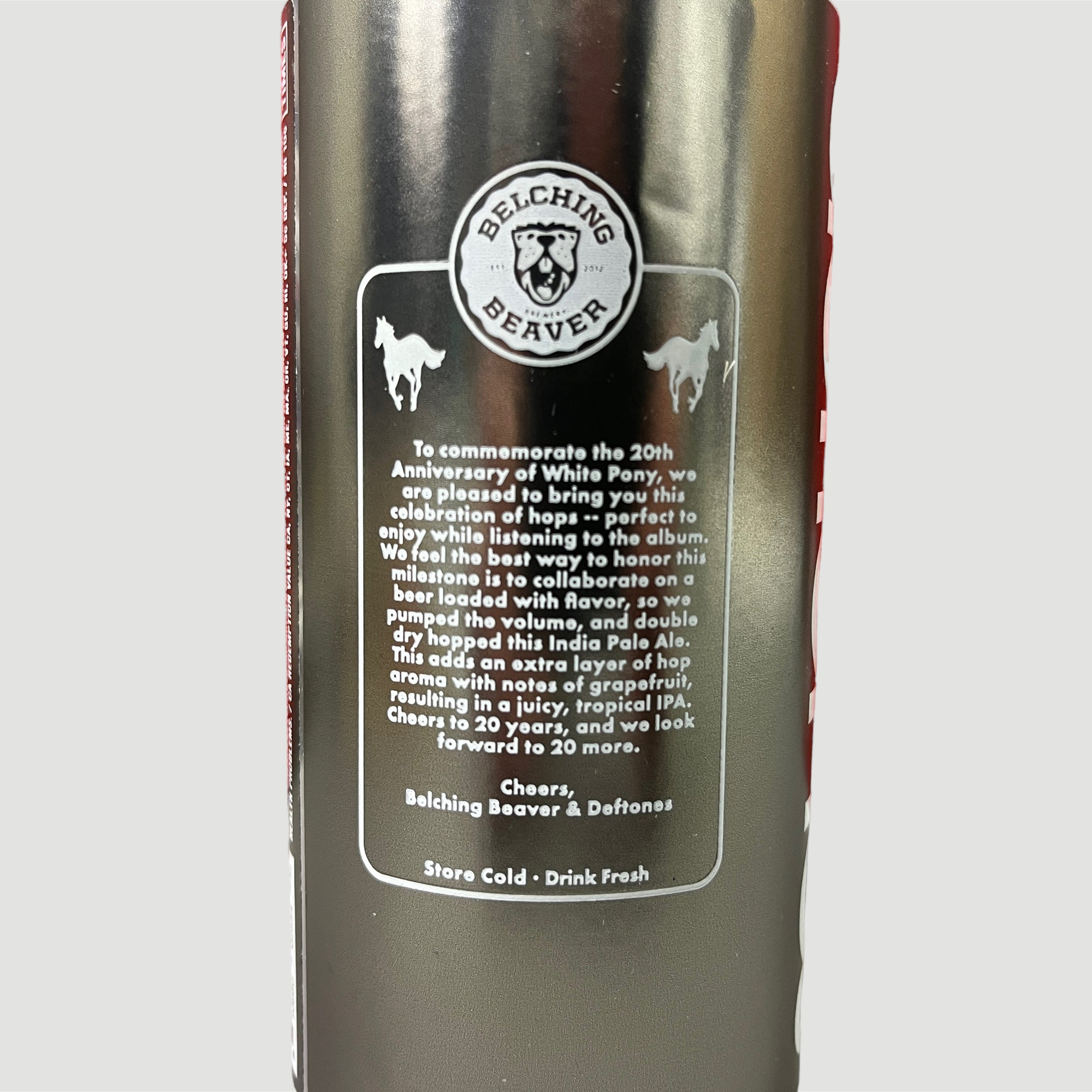 2020 Deftones x Belching Beaver Beer Can