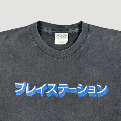 1999 PlayStation Japanese Spell Out T-Shirt