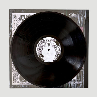 2012 Grimes Visions UK 1st Press LP