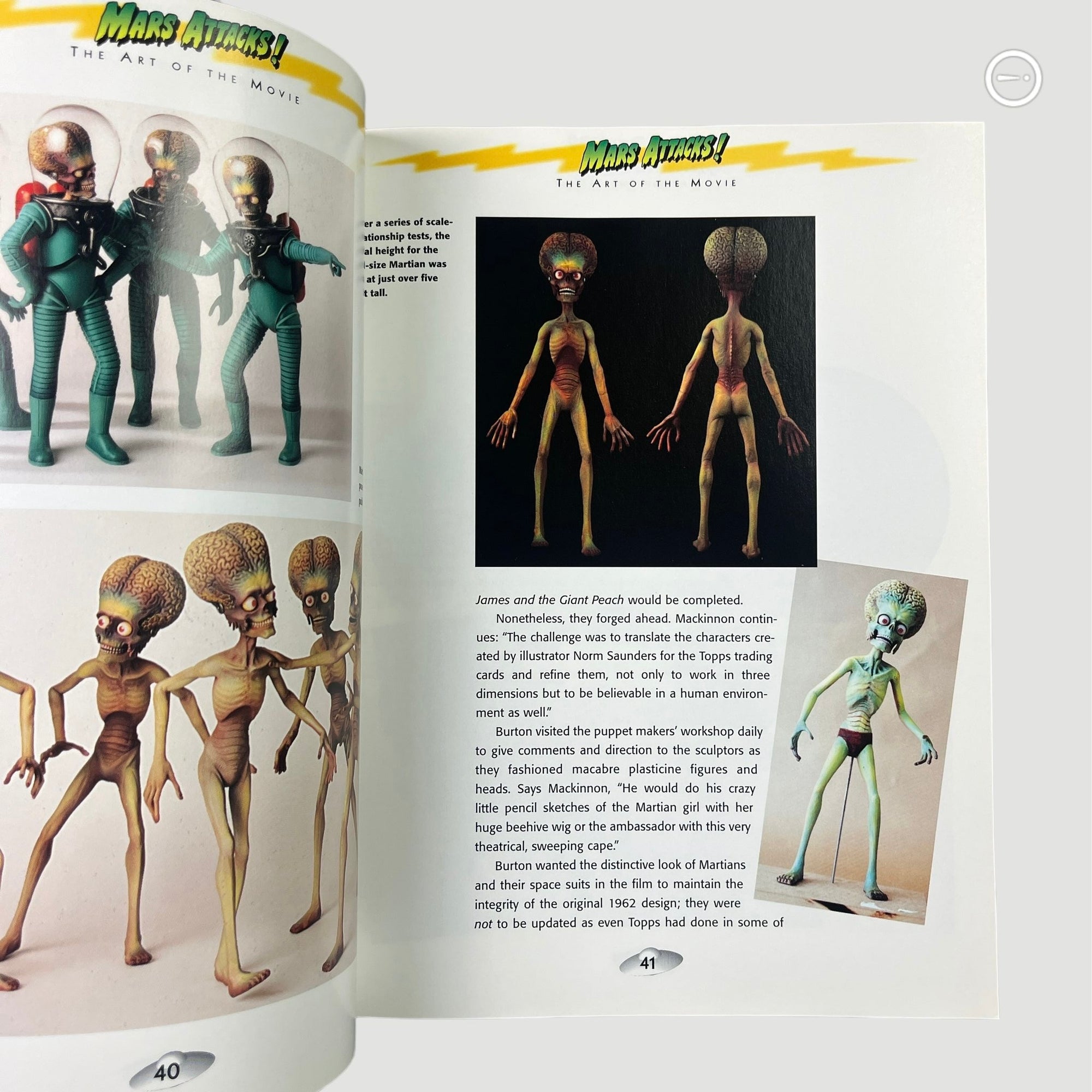 1996 Mars Attack The Art of the Movie