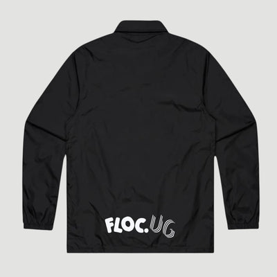 Floc x UG Varsity Coach Jacket Black