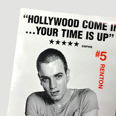 1996 Trainspotting Advance Promo Poster (Renton)