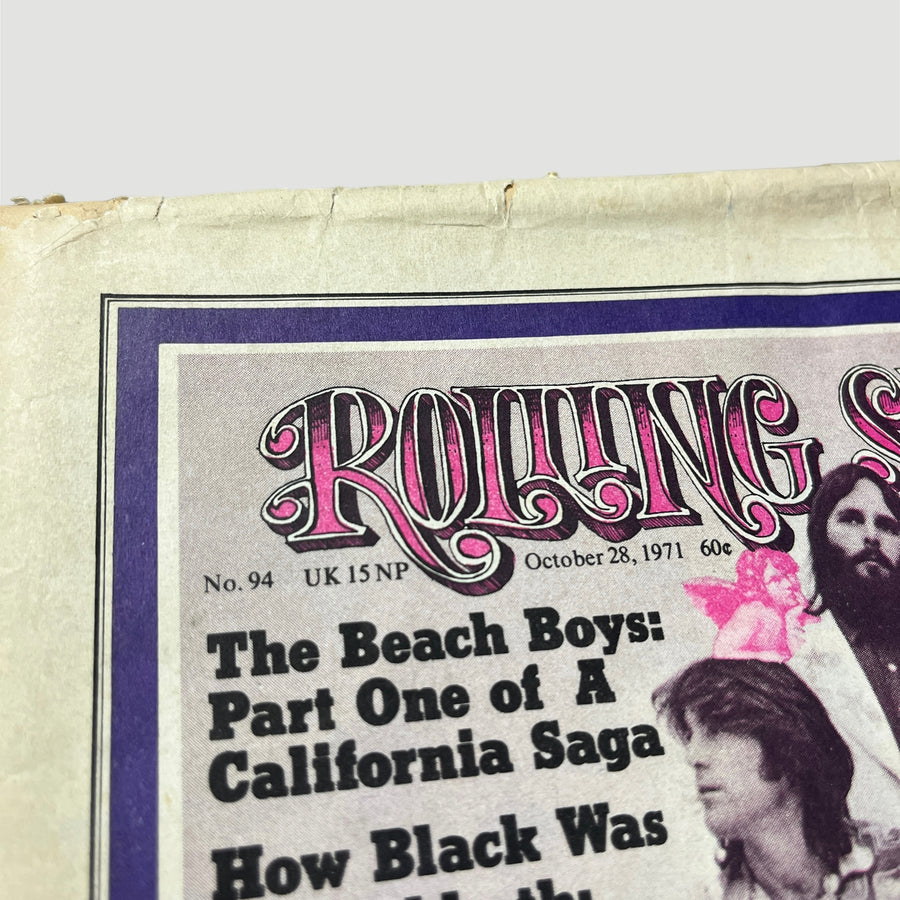 1971 Rolling Stone Beach Boys Issue