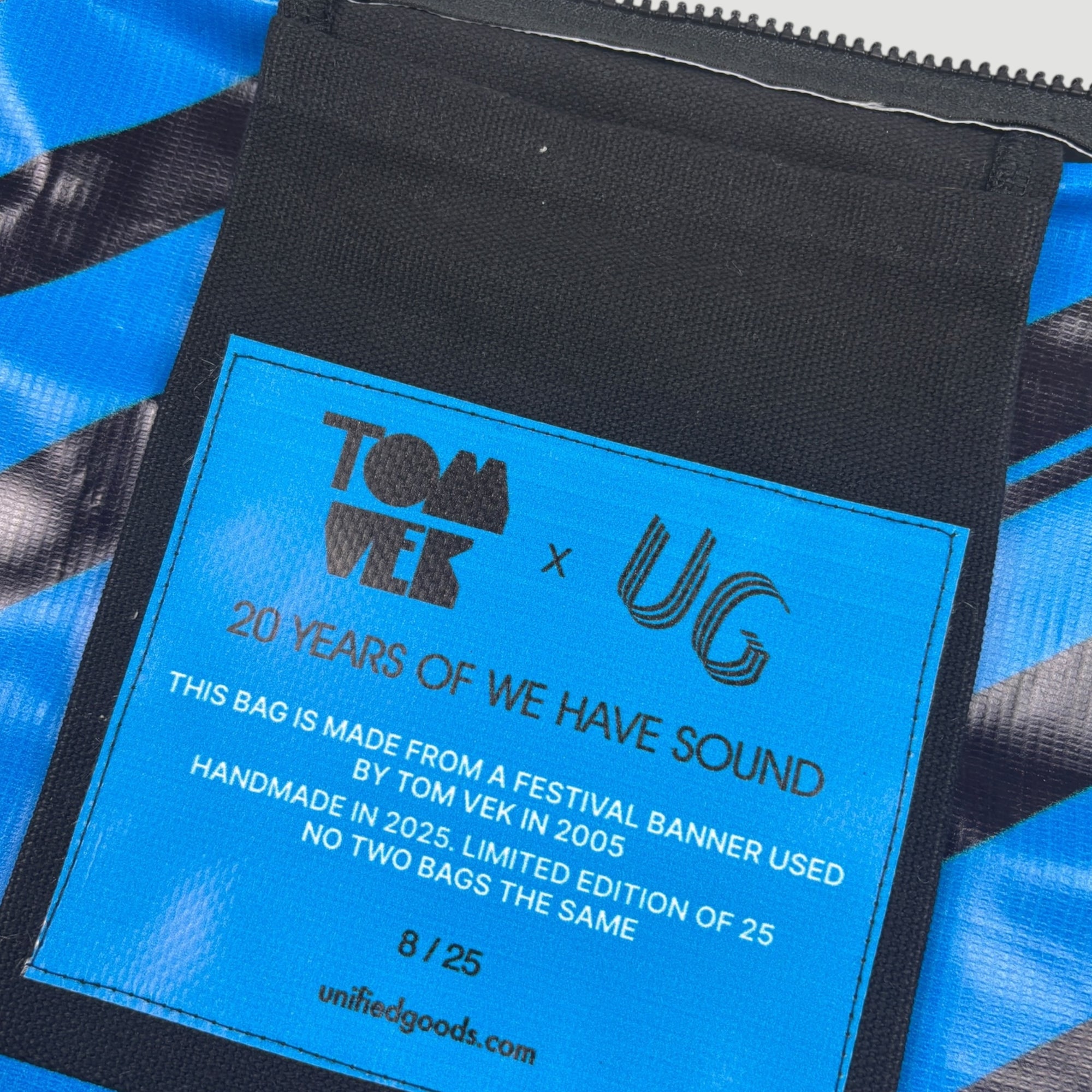 Tom Vek x UG Banner Messenger Bag  (No.8/25)