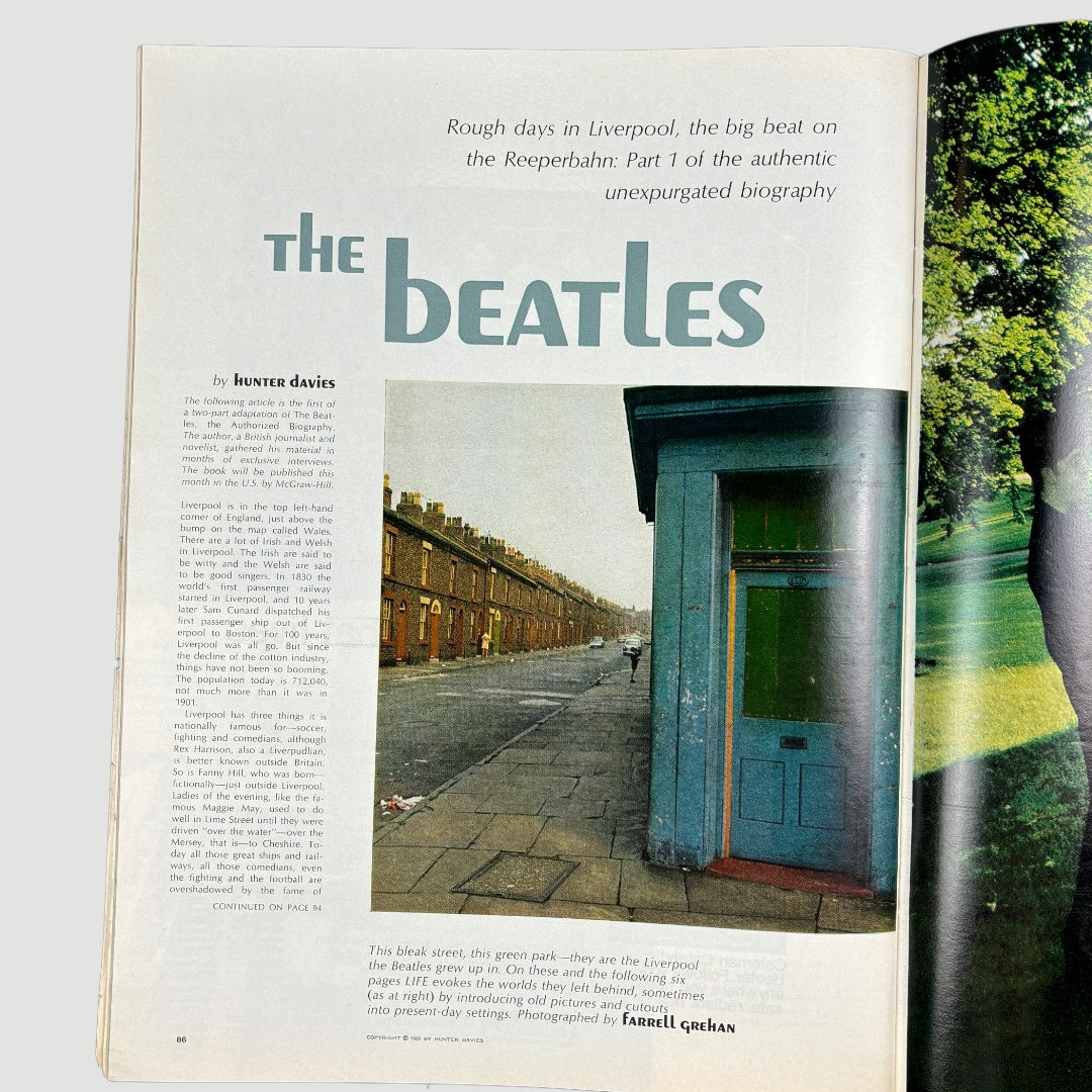 1968 LIFE Magazine The Beatles Cover Issue