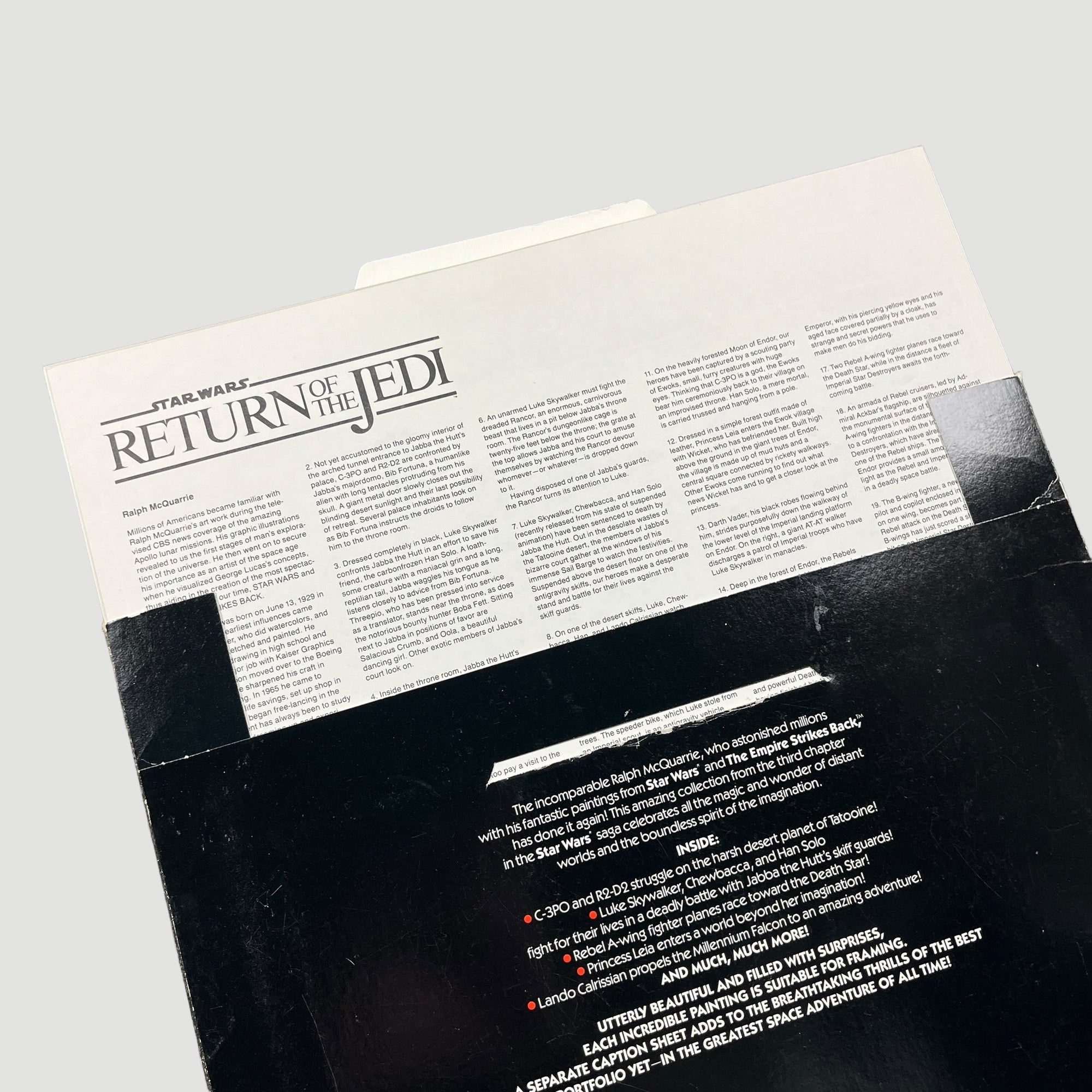 1983 Star Wars: Return of the Jedi Portfolio