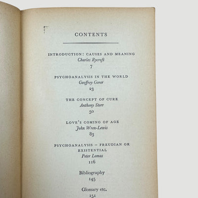 1968 Psychoanalysis Observed Pelican