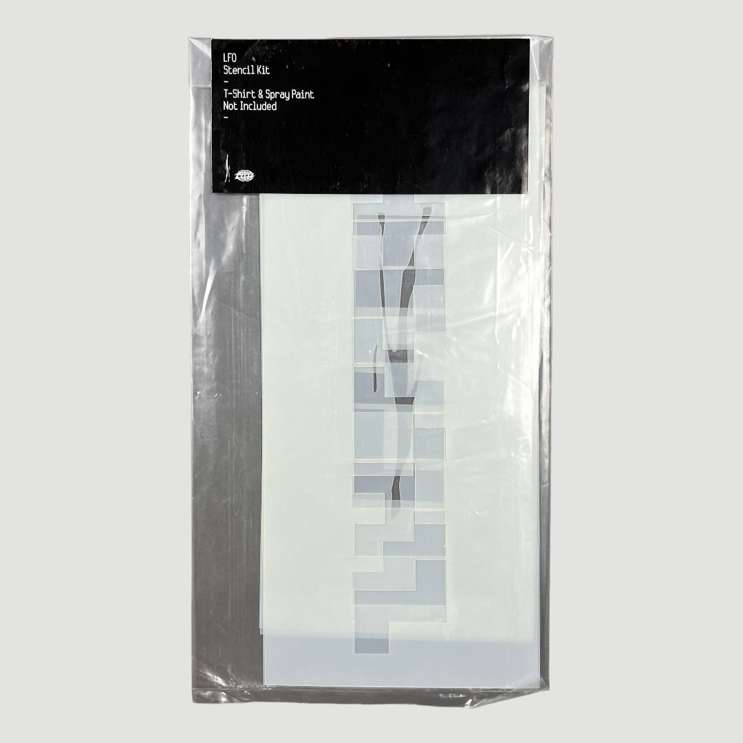 2003 LFO Warp Records Stencil Kit