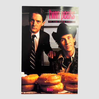 1993 Twin Peaks Bravo Promo Flyer