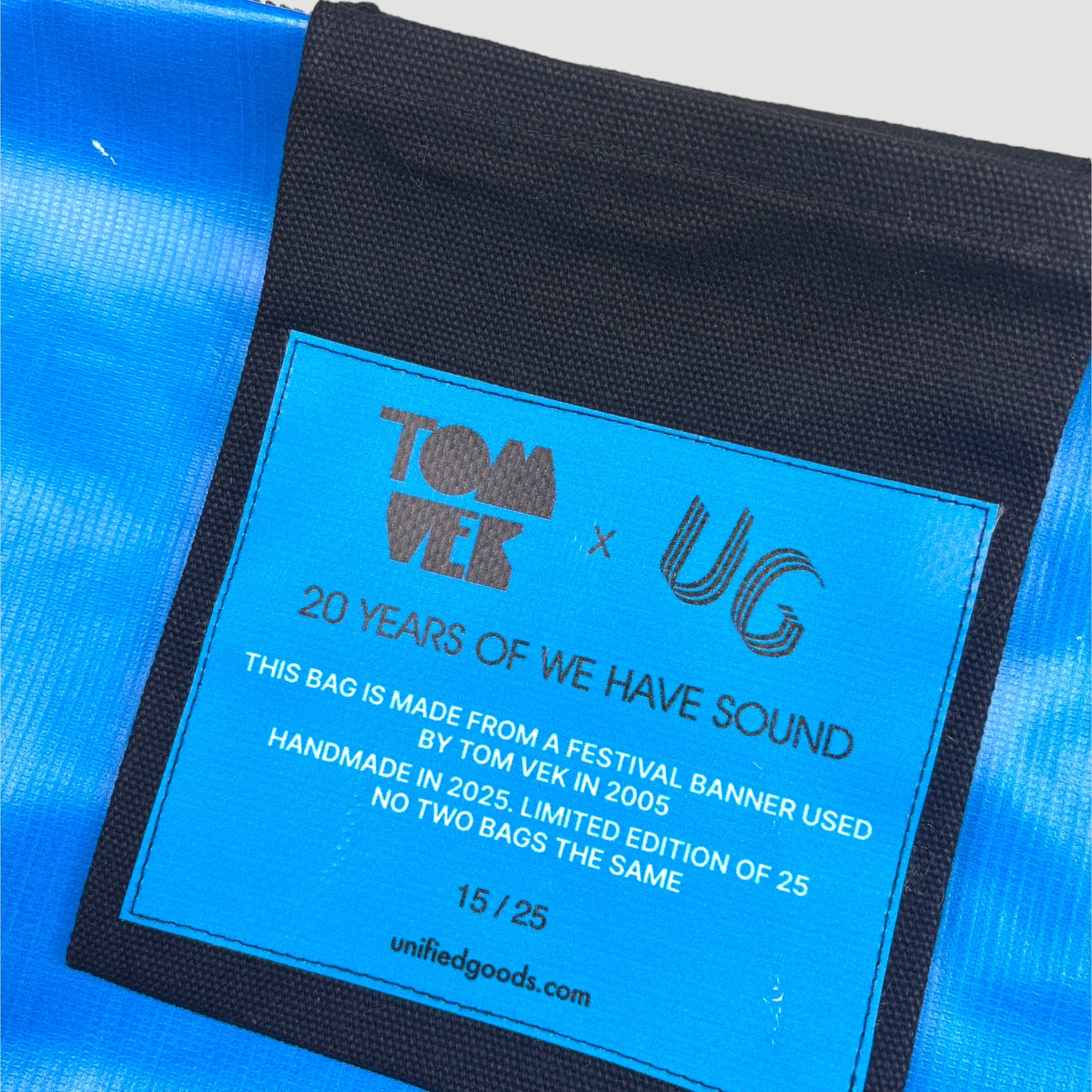 Tom Vek x UG Banner Messenger Bag  (No.15/25)