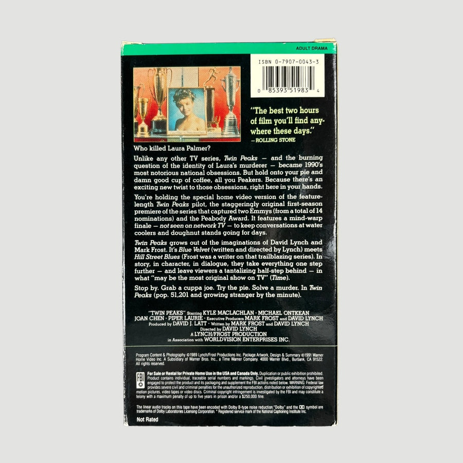 1993 Twin Peaks Feature Length Episode NTSC VHS