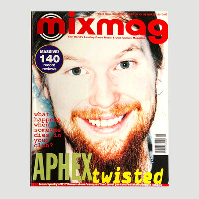 1995 Mixmag Aphex Twin Cover Issue