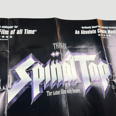 2000 Spinal Tap Re-Release UK Quad Poster
