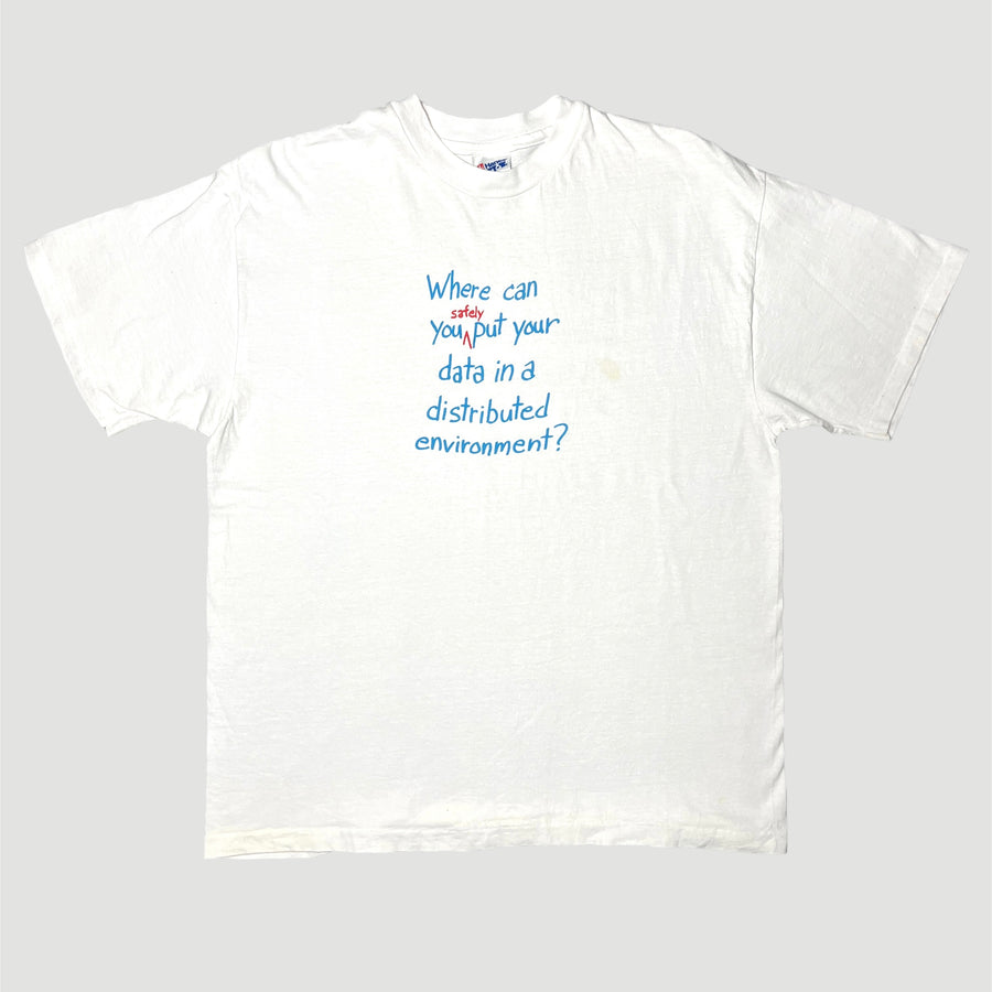 90's IBM Safe Data T-Shirt