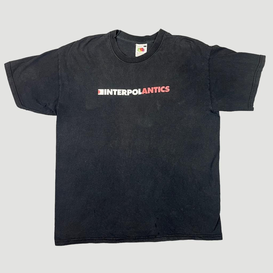 2002 Interpol Antics T-Shirt