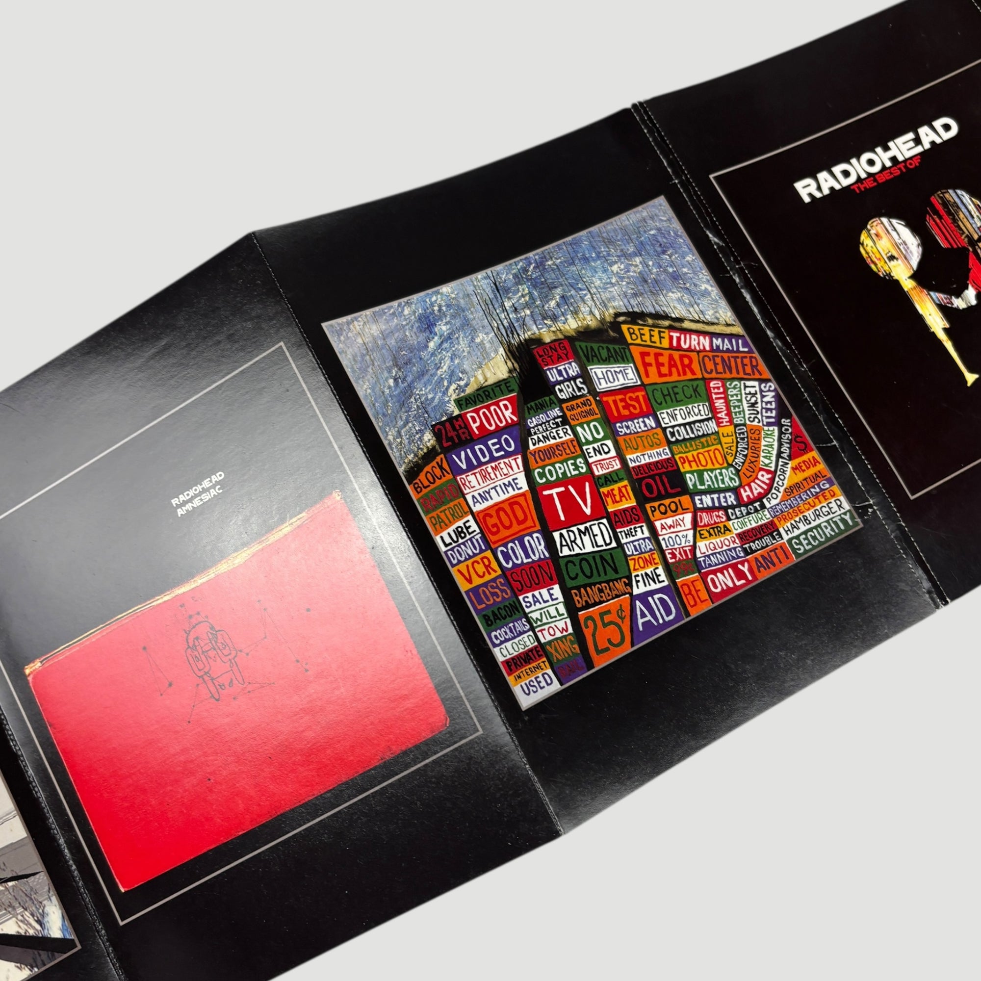 2008 Radiohead The Best Of Postcard Book