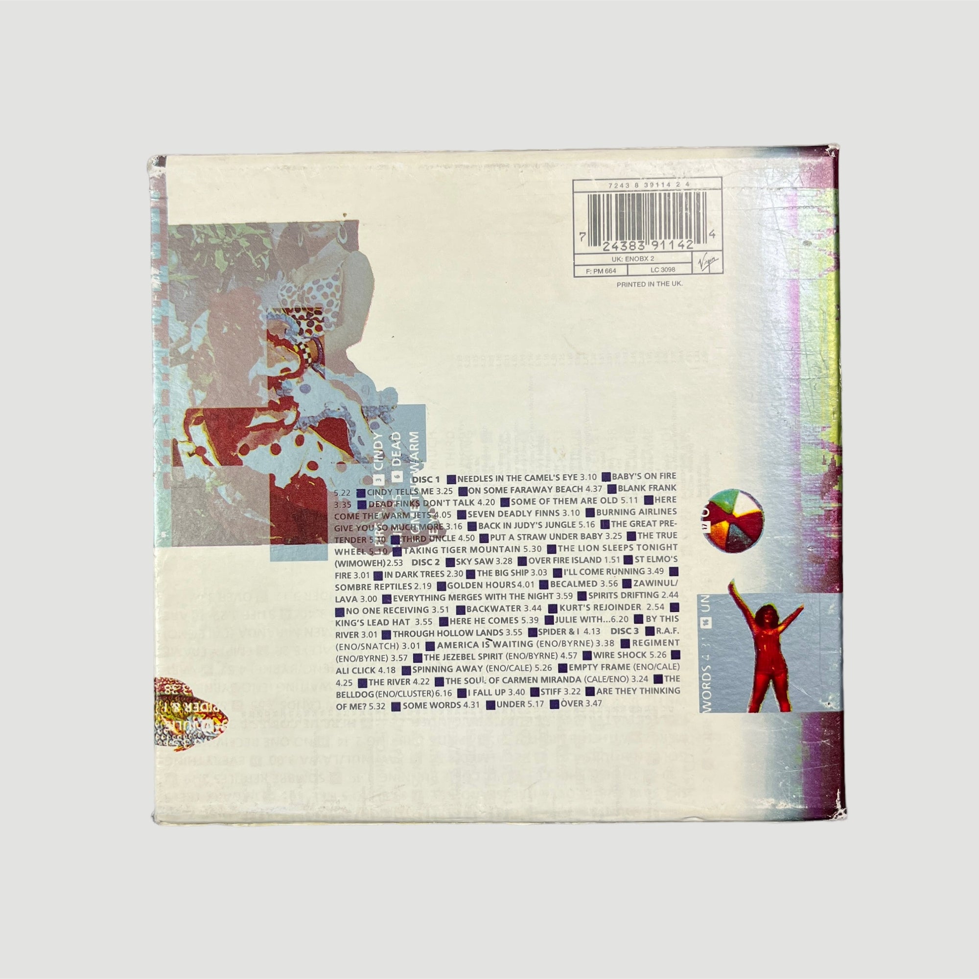 1999 Brian Eno II 4 x CD Boxset