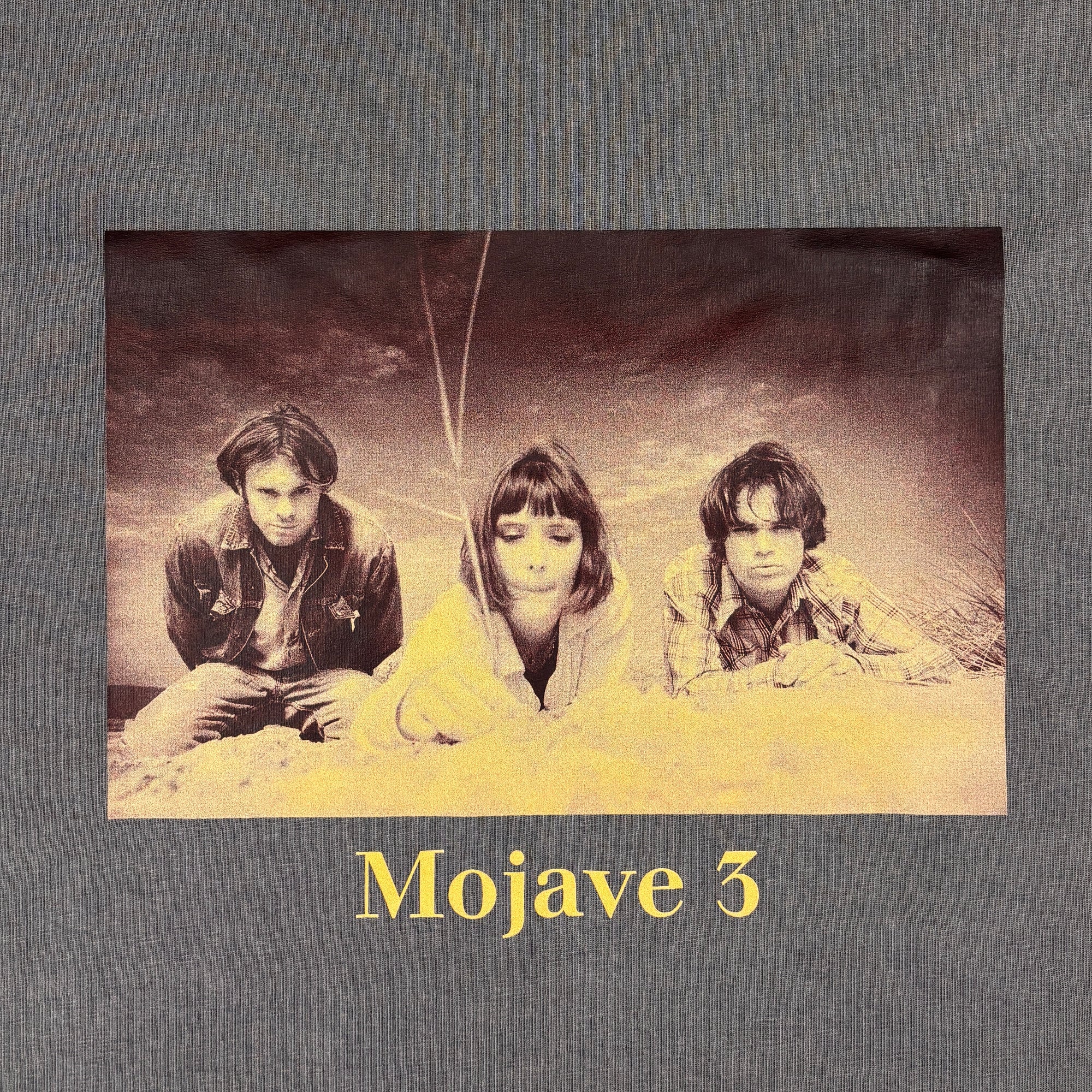 Mojave 3 x UG Band Portrait Faded Grey T-Shirt