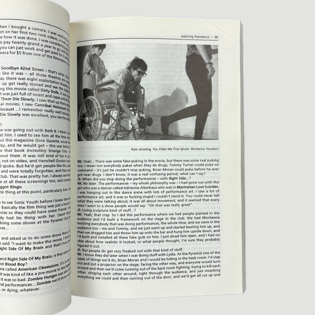 1995 Deathtripping: The Cinema of Transgression 1st Ed.