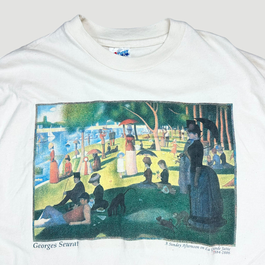 90's Georges Seurat 'Sunday Afternoon 1884-1886 T-Shirt