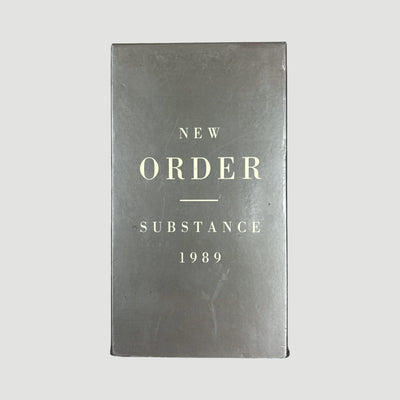 1989 New Order Substance VHS