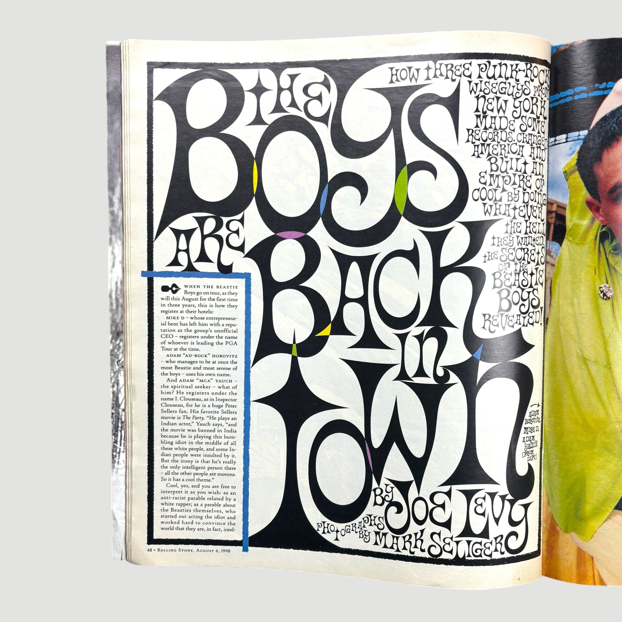 1998 Rolling Stone Beastie Boys Cover Issue