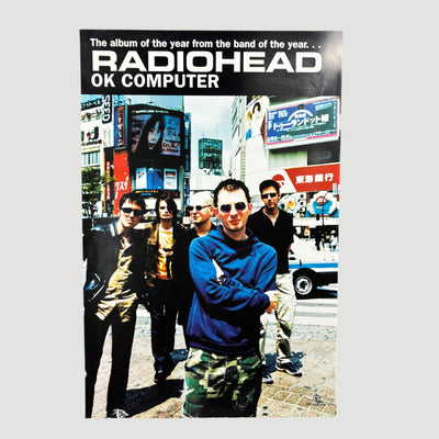 1997 Radiohead OK Computer Store Poster