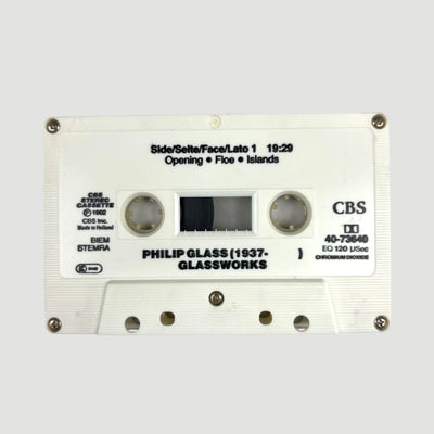80's Philip Glass Glassworks UK Cassette