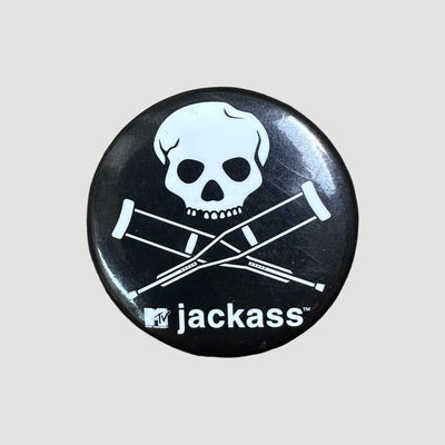 00's Jackass MTV Pin Badge