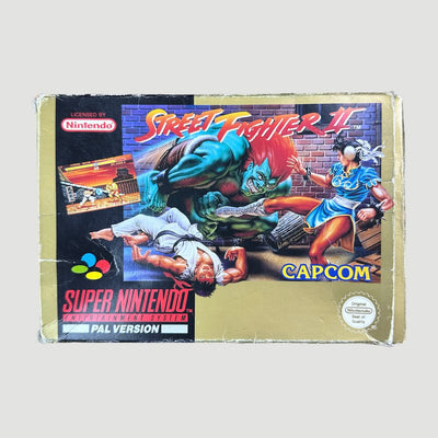 1992 Capcom Streetfighter 2 SNES Game