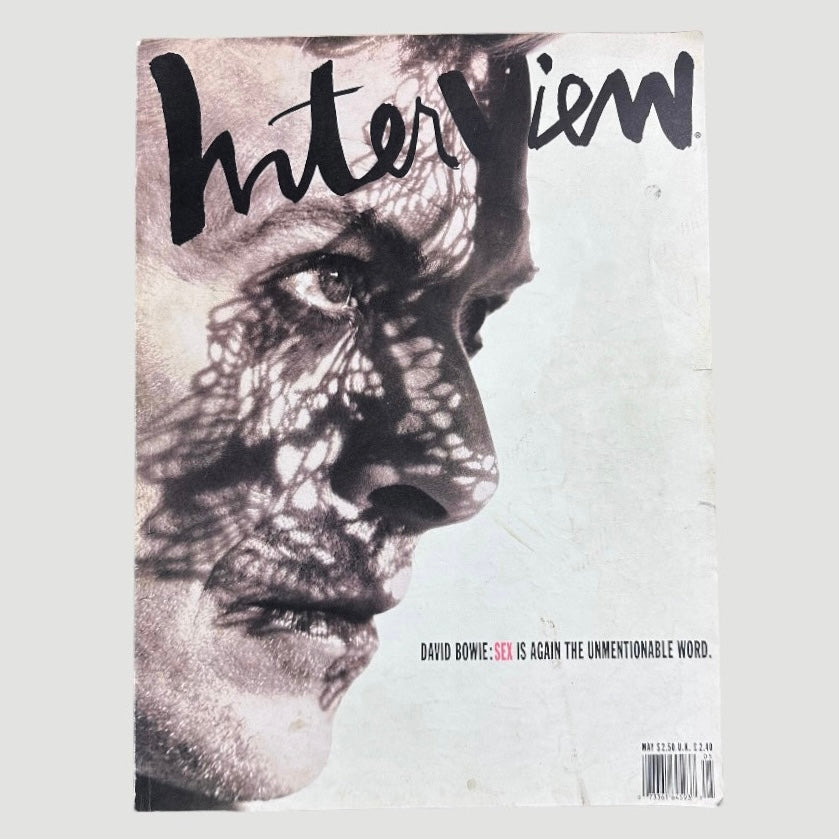 1990 Interview Magazine David Bowie Issue