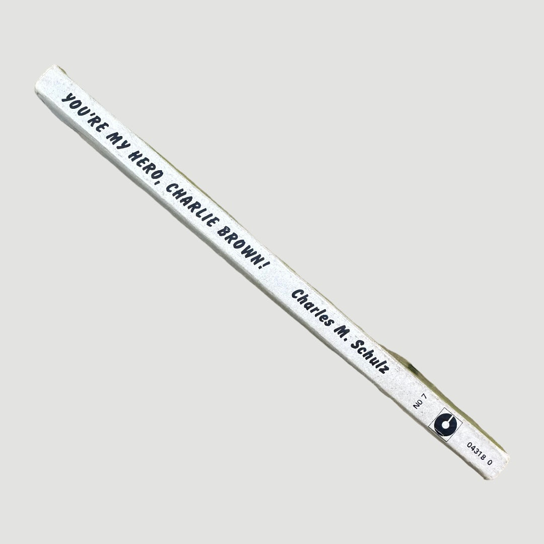 1974 Snoopy You're My Hero, Charlie Brown! Book