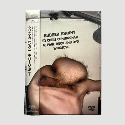 2005 Rubber Johnny Chris Cunningham Japanese DVD+Book+Sticker
