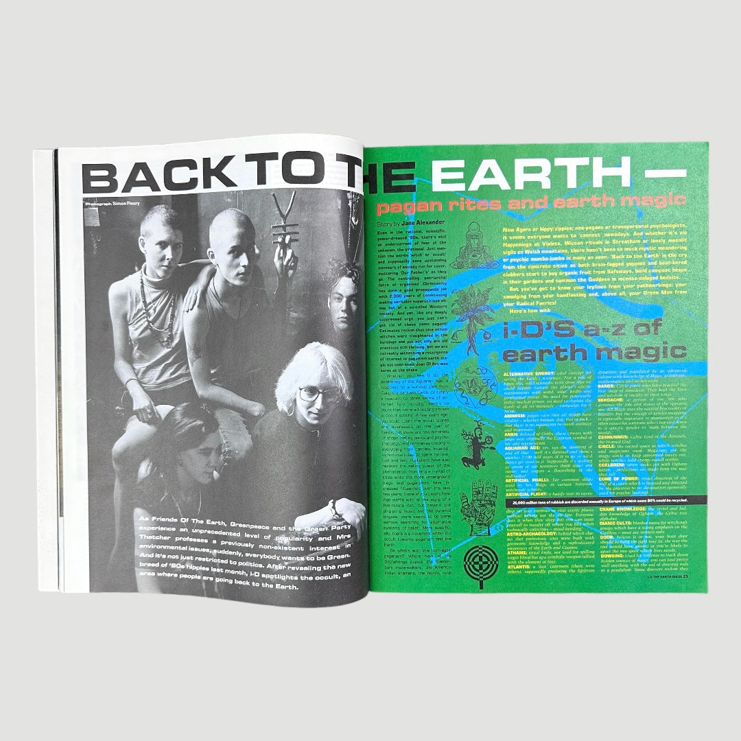 1989 i-D Magazine Get Earthy!
