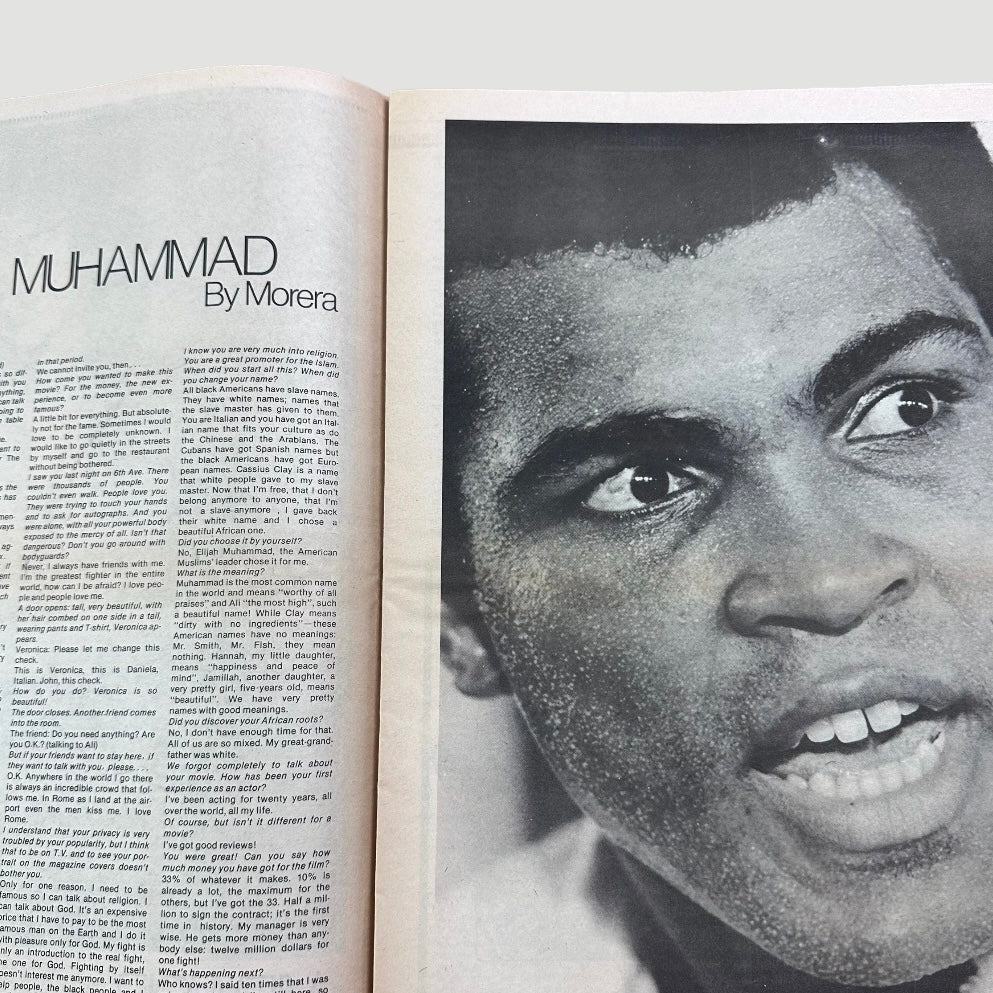 1977 Interview Magazine August Issue