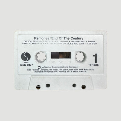 80’s Ramones End of a Century Cassette