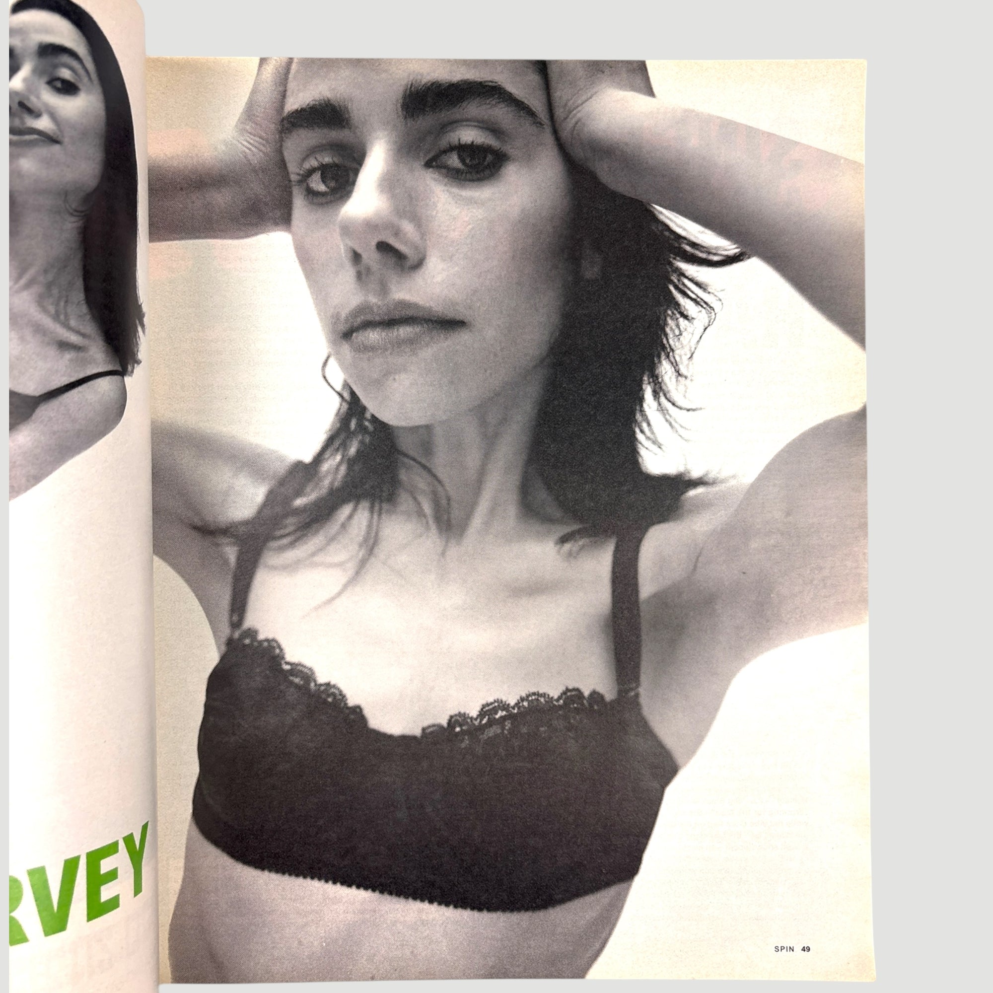 1995 Spin Magazine PJ Harvey Cover Issue