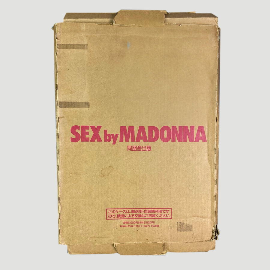 1992 Madonna 'Sex' Japanese Edition Book+(Boxed)