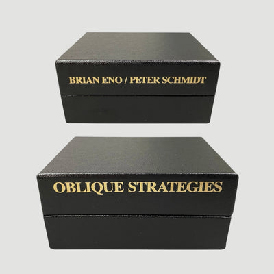 2001 Brain Eno & Peter Schmidt Oblique Strategies Card Set
