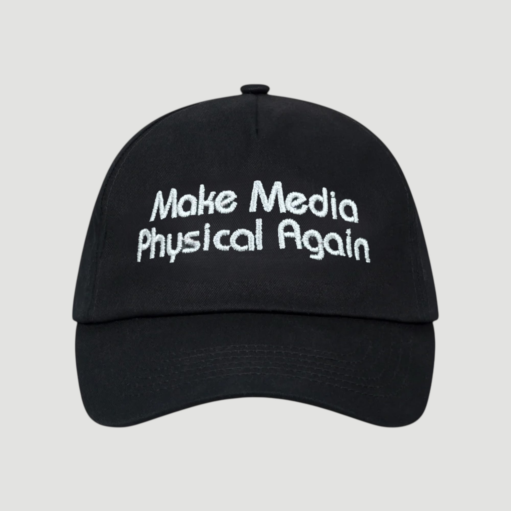 UG Make Media Physical Again Black Cap