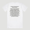 LCMF x UG Grid White T-Shirt