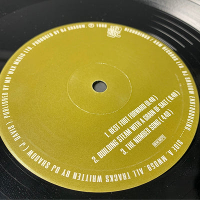 1996 DJ Shadow Endtroducing UK 1st Press 2LP