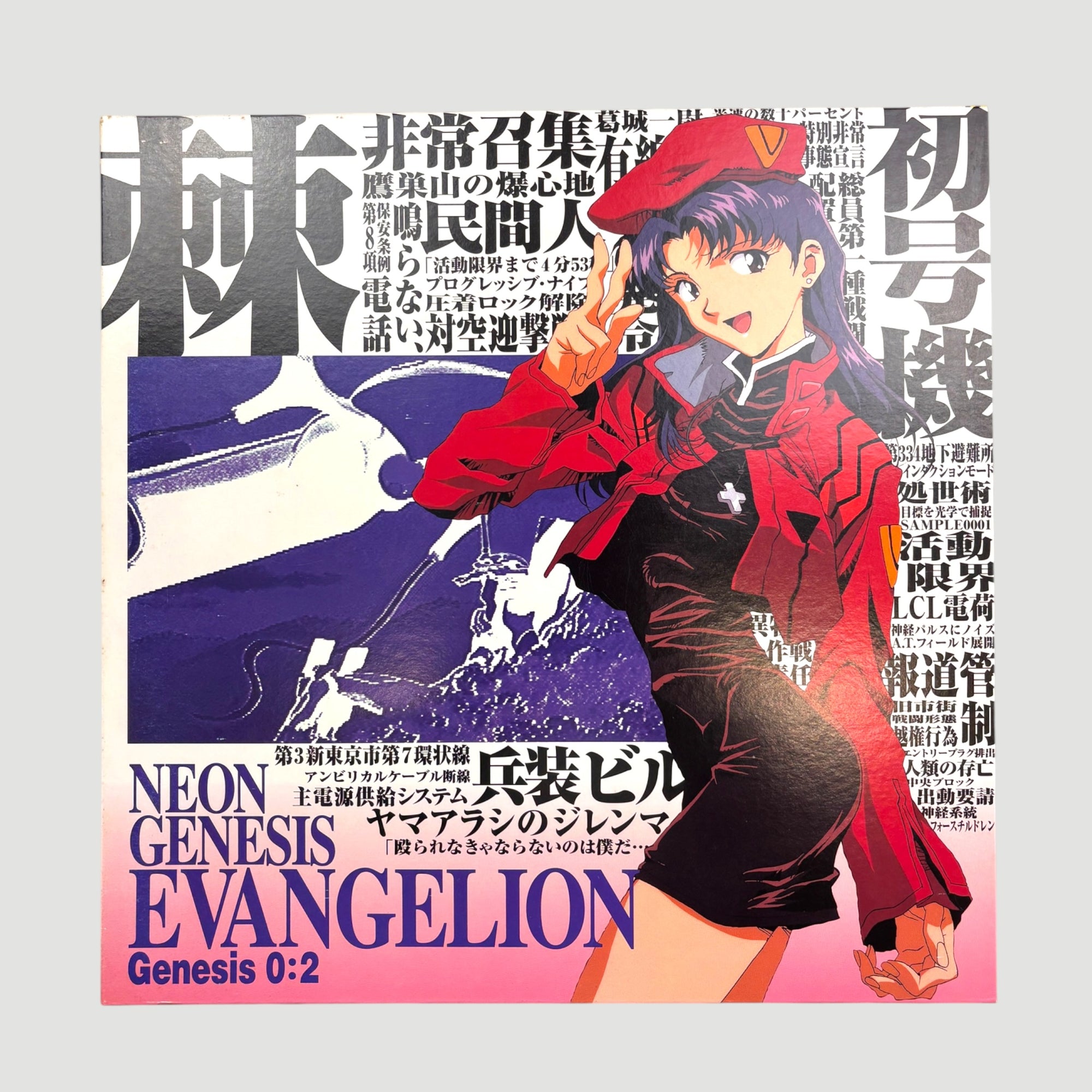 90's Neon Genesis Evangelion Japanese 5 x Laserdisc Boxset