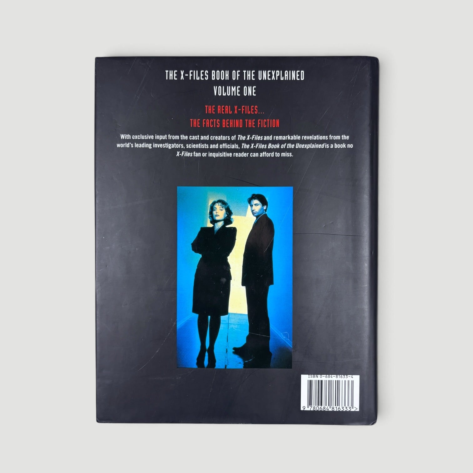 1995 The X Files Book of the Unexplained 1st Edition